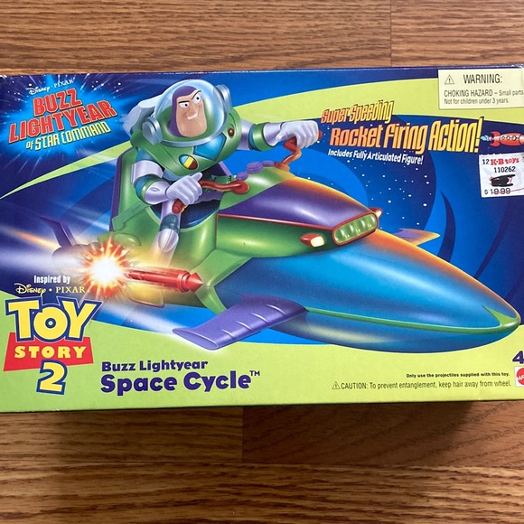 Toy Story 2 Buzz Lightyear Space Cycle - Picture 1 of 5